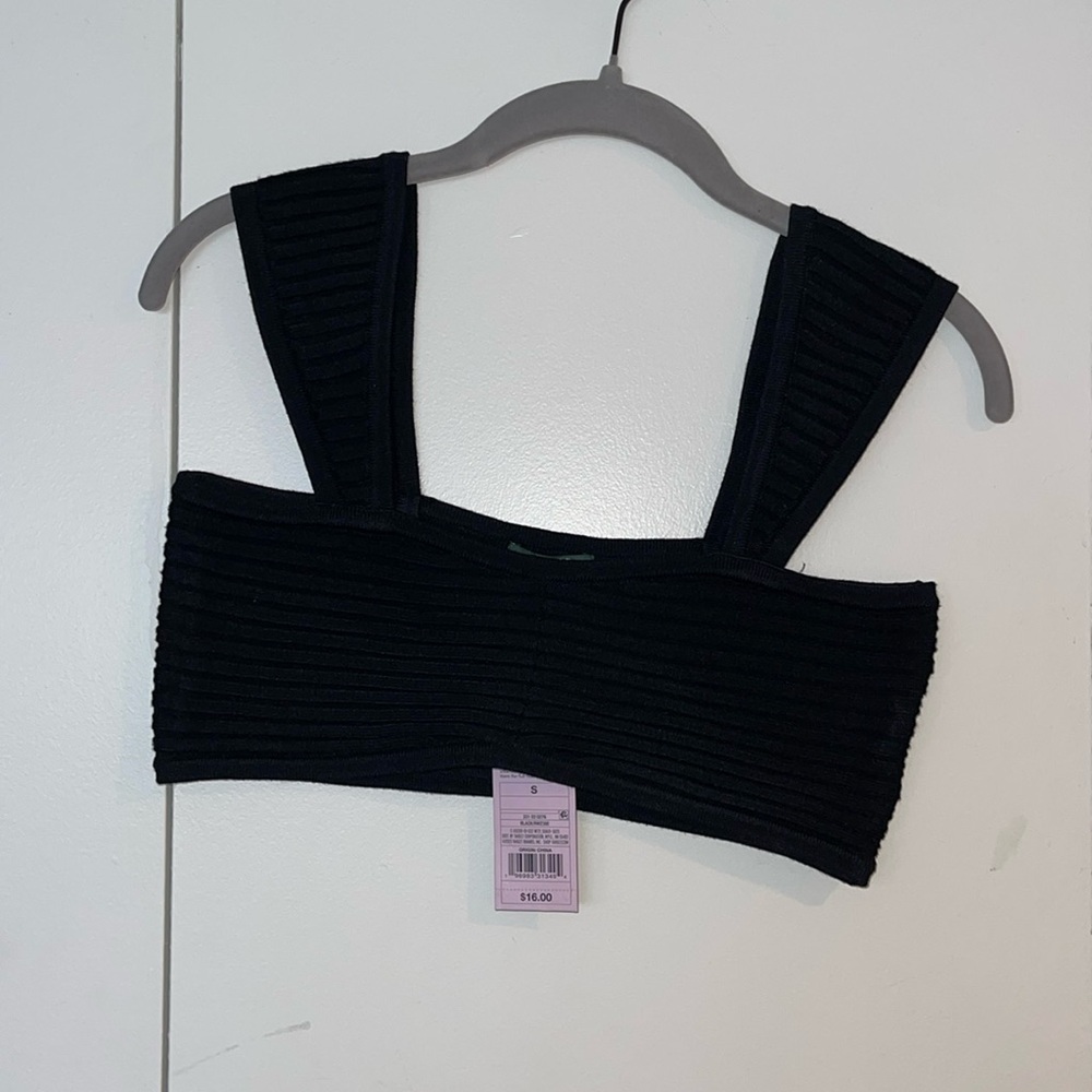Wild Fable Black Crop Top Size Small NWT